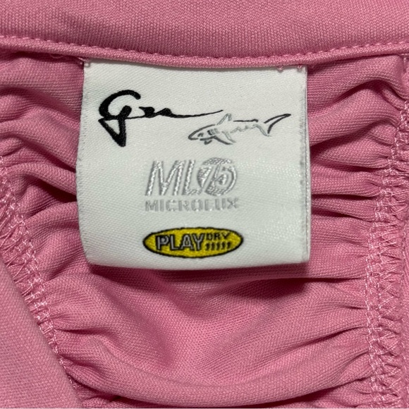 Greg Norman Collection Pink Ruched Top - Picture 8 of 9